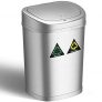 Amagabeli Cubo de Basura Automático de 42L