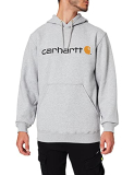 Carhartt Signature Logo Midweight Sweatshirt, Sudadera para Hombre
