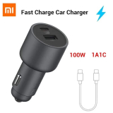 Cargador de móvil para coche 100W Xiaomi – USB Dual USB-C y USB-A
