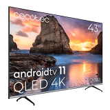 Cecotec Televisor QLED 43″ Smart TV a precio de ganga!