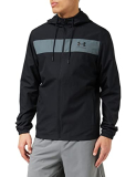 Under Armour chaqueta cortavientos con capucha para hombre