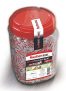 fischer 557383 Tacos, Gris/Rojo, 6×30/ 750 unidades!