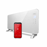 Gridinlux radiador Eléctrico Silencioso con wifi y diseño de cristal