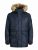 Jack & Jones JJEGLOBE Parka STS, Azul Marino, para Hombre
