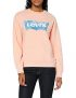 Levi’s Graphic Standard Sudadera, Crew BW Fill Clouds Evening Sand, para Mujer