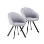 Marca Amazon – Movian Crow – Juego de 2 sillas de comedor