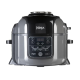 Ninja Foodi Olla eléctrica multifunción, 6 l, 7 funciones en 1, Olla a presión, en acero galvanizado y negro, OP300EU
