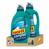 NORIT Complet – Detergente Líquido, Pack de 2 x 2000 Mililitros, 4000 Mililitros