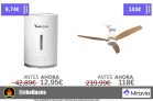 CHOLLAZOS Flash en un HUMIDIFICADOR 4L y un VENTILADOR de techo recomendado