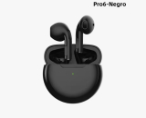Pro 6 TWS Auriculares Inalámbricos Bluetooth Estéreo Deportivos Mini Para Xiaomi Android Con Micrófono Impermeables Y Memoria