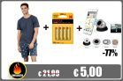 COMBO PIJAMA + PILAS + SOPORTE