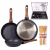 🍳 ¡CHOLLO DE COCINA! Set de 3 Sartenes + Cuchillos + Utensilios de Bambú por solo 29,99€ (Antes 59,95€)