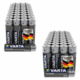 Varta Power On Demand – Pilas alcalinas 40 AA + 40 Pilas AAA. Total 80 pilas chollazo total!