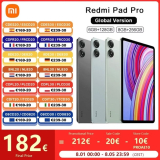 Tablet Xiaomi Redmi Pad Pro – 12.1 pulgadas 6GB+128GB, Wi-Fi, 120Hz, batería de 10000mAh a precio muy barato