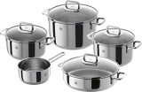 Zwilling Quadro Set batería de cocina 5 piezas, Acero Inoxidable, 1 cm, 58x35x30 cm